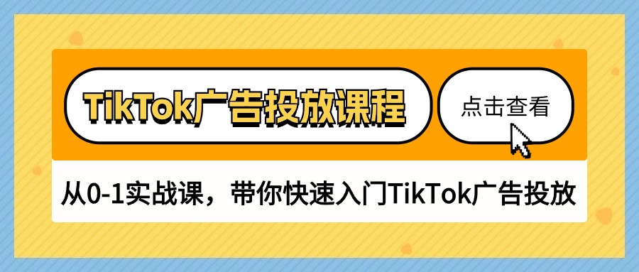 （10731期）TikTok广告投放课程，从0-1实战课，带你快速入门TikTok广告投放（30节课）-新星起源