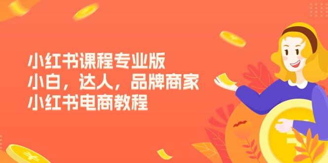 （11022期）小红书课程专业版，小白，达人，品牌商家，小红书电商教程（15节）-新星起源