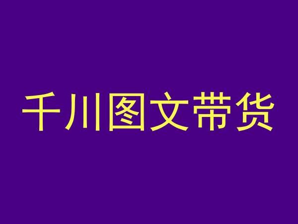 千川图文带货，测品+认知+实操+学员问题，抖音千川教程投放教程-新星起源