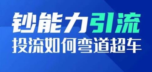 钞能力引流：投流如何弯道超车，投流系数及增长方法，创造爆款短视频-新星起源