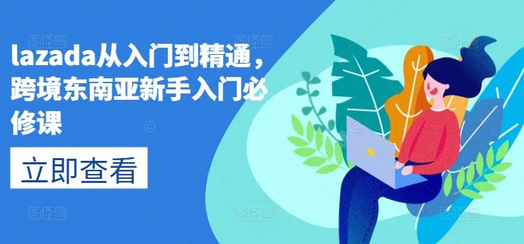 lazada从入门到精通，跨境东南亚新手入门必修课-新星起源