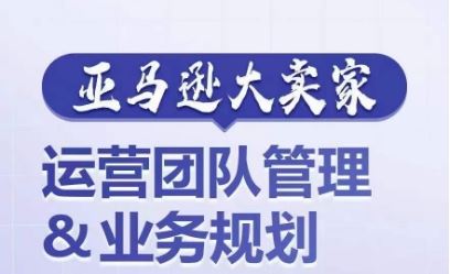 亚马逊大卖家-运营团队管理&业务规划，为你揭秘如何打造超强实力的运营团队-新星起源