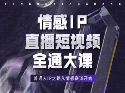 情感IP直播短视频全通大课，普通人IP之路从情感赛道开始-新星起源