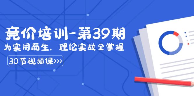 （8750期）某收费竞价培训-第39期：为实用而生，理论实战全掌握（30节课）-新星起源