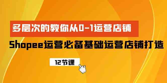 （9993期）Shopee-运营必备基础运营店铺打造，多层次的教你从0-1运营店铺-新星起源