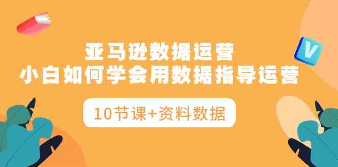 （10158期）亚马逊数据运营，小白如何学会用数据指导运营（10节课+资料数据）-新星起源