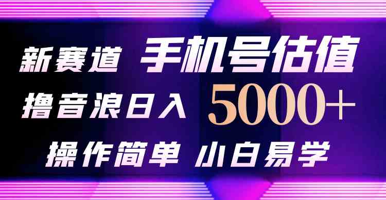 （10154期）抖音不出境直播【手机号估值】最新撸音浪，日入5000+，简单易学，适合…-新星起源