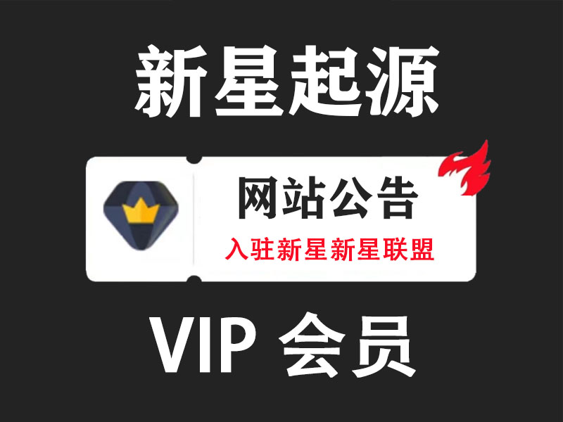 加入VIP会员，免费学习多种网上创业课程，菜鸟秒变大神！-新星起源