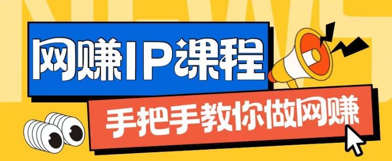 ip合伙人打造1.0，从0到1教你做网创，实现月入过万【揭秘】-新星起源